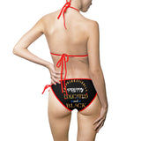 "Unapologetically pretty, educated and black" Bikini Swimsuit