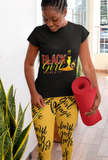 Black Girl Magic Casual Leggings.