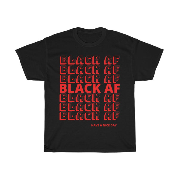 Black AF Cotton Tee