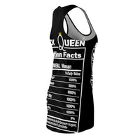 Black Queen Racerback Dress