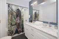Woman Warrior Shower Curtain