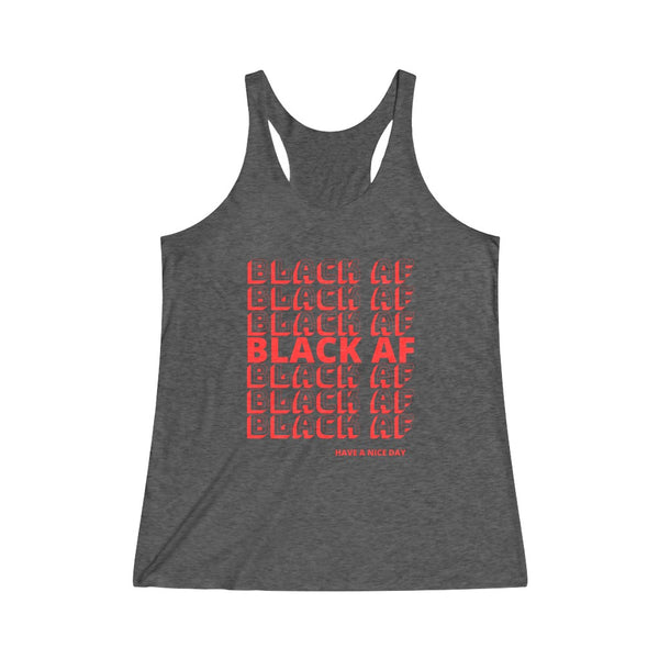 Women's Black AF Tank