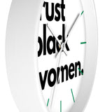 trust black women Wall clock