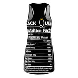 Black Queen Racerback Dress