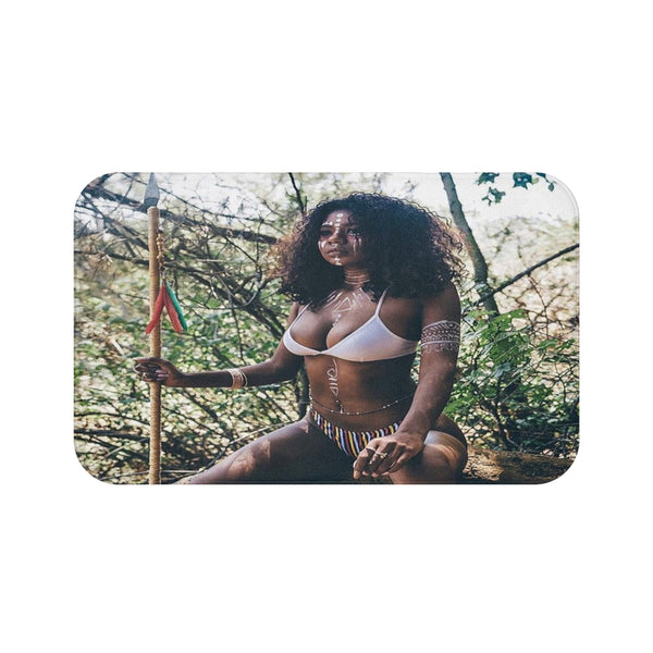 Woman Warrior Bathmat