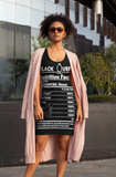 Black Queen Racerback Dress